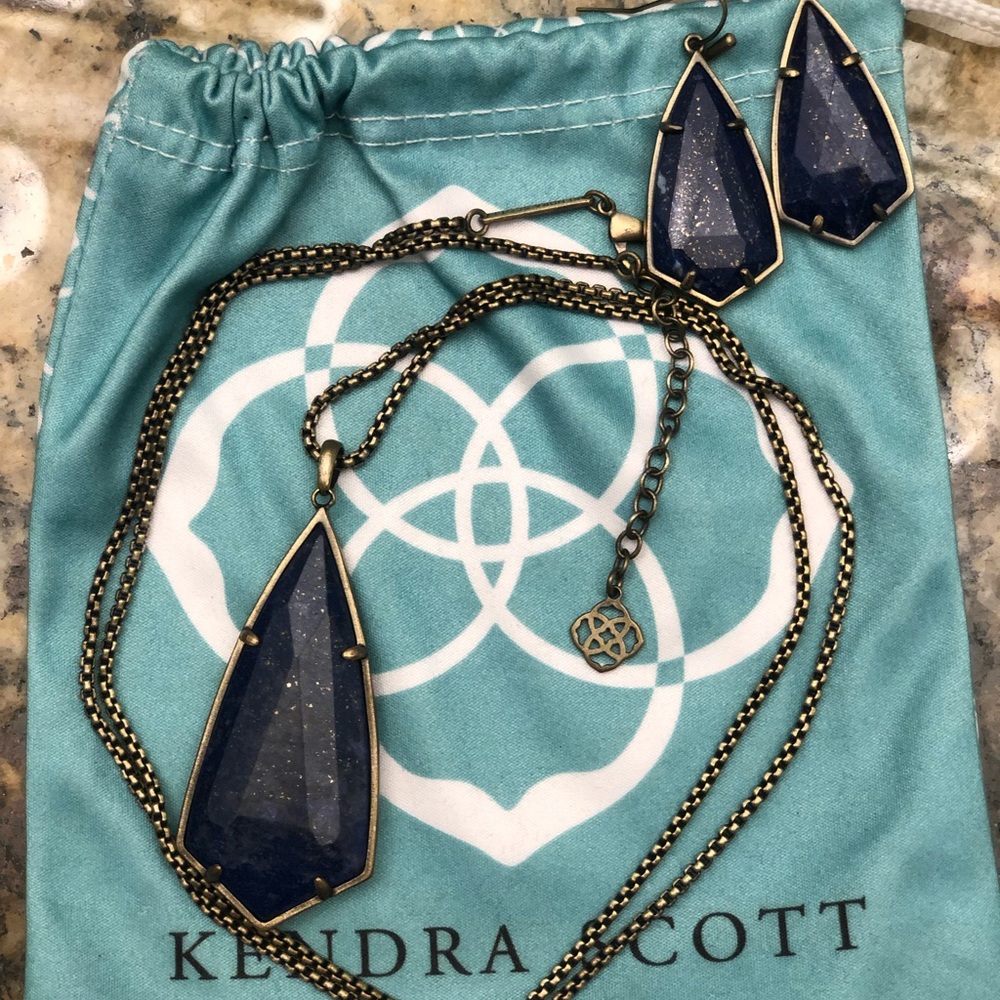 Kendra Scotf Necklace and Earring Set